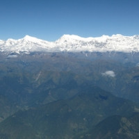 Mountain Dhaulagiri Range